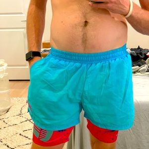 Spandex Lined Running Shorts